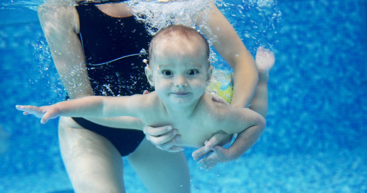 Outros benefícios da natação para o seu bebê
